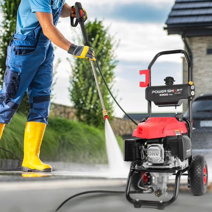 PowerSmart 3300PSI 2.5GPM 201cc Gas Pressure Washer DB1050