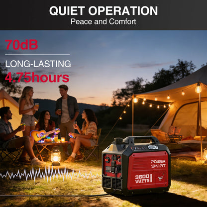 PowerSmart 3600W Inverter Gas Generator DB5035 Series