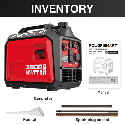 PowerSmart 3600W Inverter Gas Generator DB5035 Series