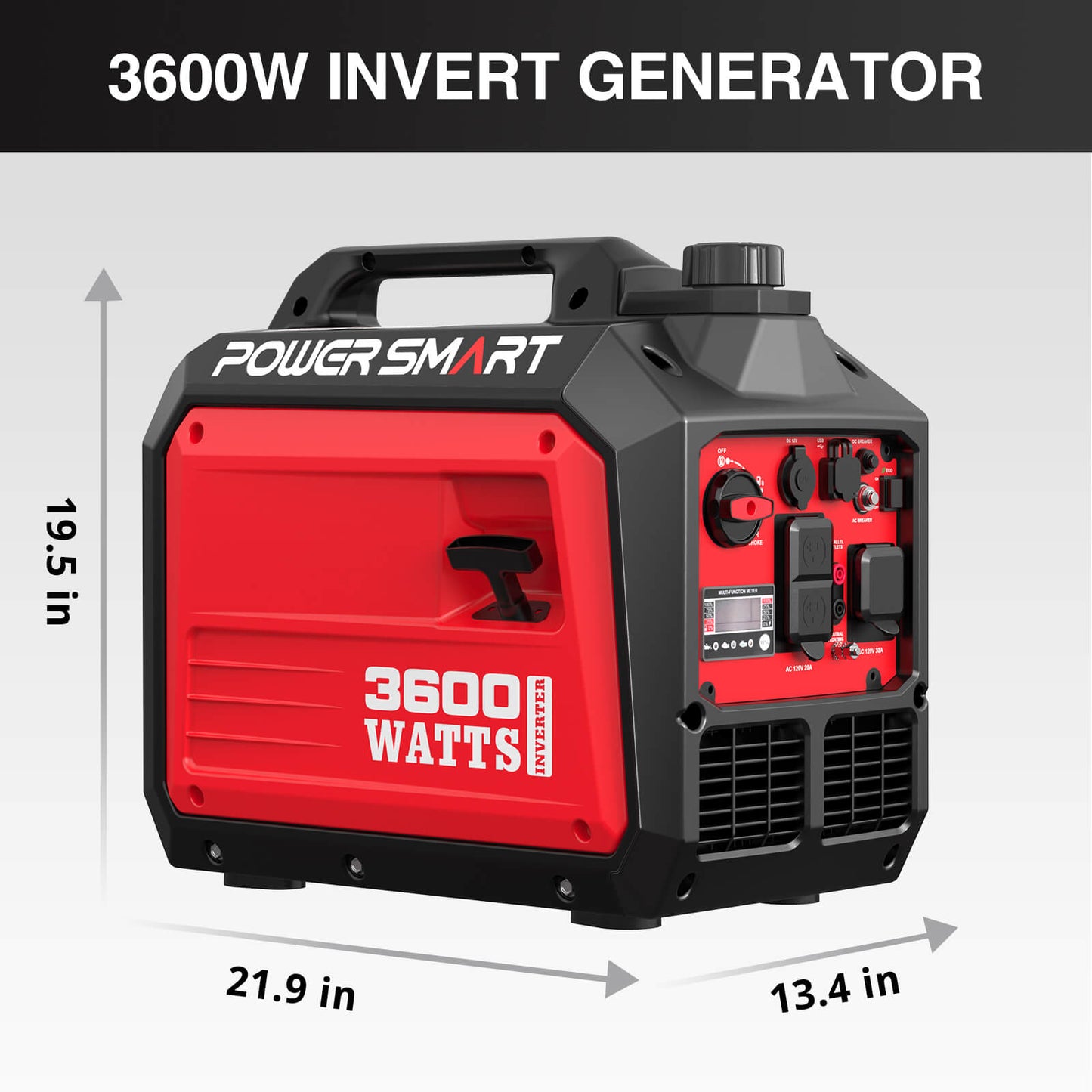 PowerSmart 3600W Inverter Gas Generator DB5035 Series