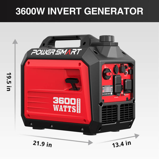 PowerSmart 3600W Inverter Gas Generator DB5035 Series