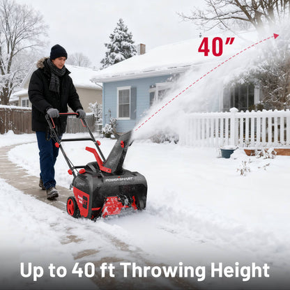 PowerSmart 21'' 212cc Single Stage Gas Snow Blower DB7021