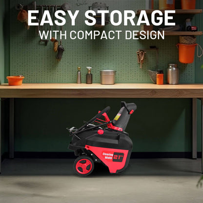 PowerSmart 21'' 212cc Single Stage Gas Snow Blower DB7021