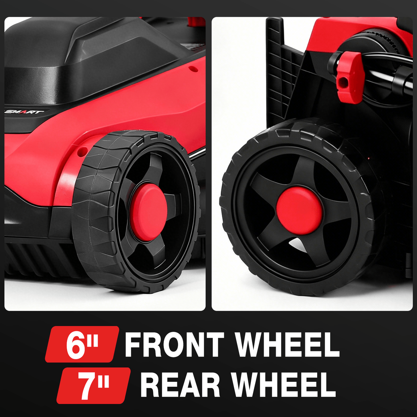 PowerSmart 14" 15Amp Electric Corderd Push Lawn Mower DB8015