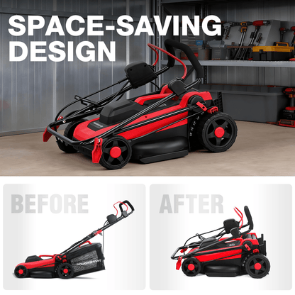 PowerSmart 14" 15Amp Electric Corderd Push Lawn Mower DB8015