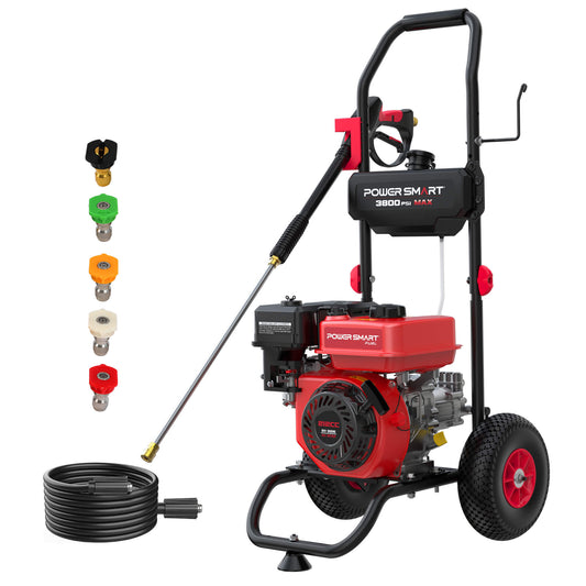 PowerSmart 3800PSI 2.5GPM 212cc Gas Pressure Washer DL1038A