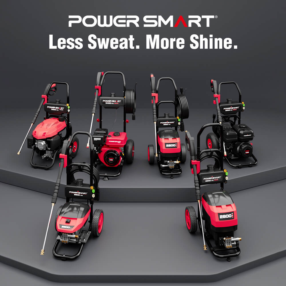PowerSmart 3800PSI 2.5GPM 212cc Gas Pressure Washer DL1038A