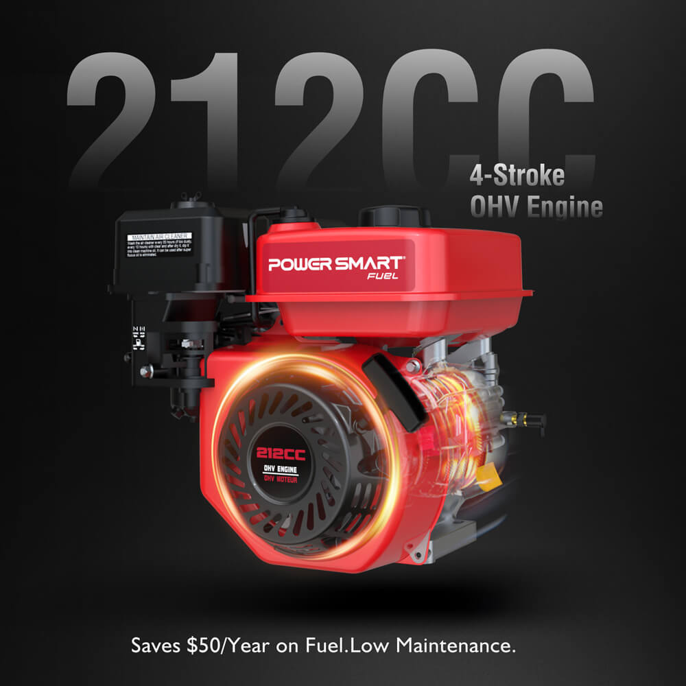 PowerSmart 3800PSI 2.5GPM 212cc Gas Pressure Washer DL1038A
