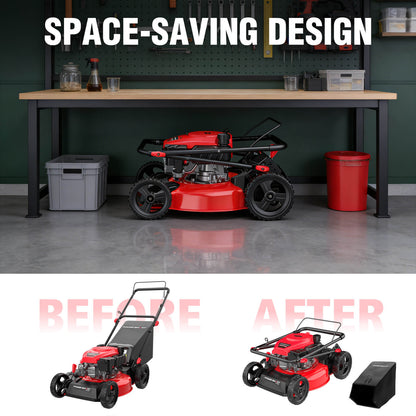 PowerSmart 17" 144cc Gas Push 3-in-1 Lawn Mower DV8618P/V8617P