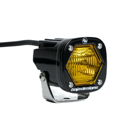 Baja Designs S1 Universal Auxiliary Light Pod w/ Trail Lens - Amber 380012