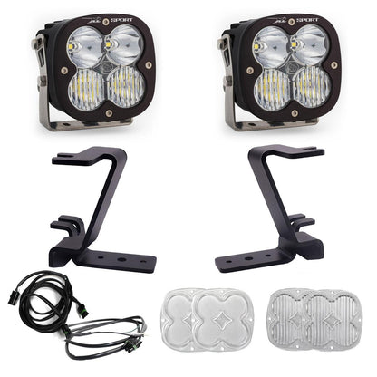 Baja Designs 2023+ Ford F-250/350 Super Duty XL Sport A-Pillar Light Kit w/ Upfitter 448210UP
