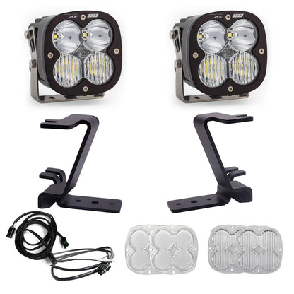 Baja Designs 2023+ Ford F250/F350 Super Duty XL80 Drive/Combo A-Pillar Kit - White 448212UP