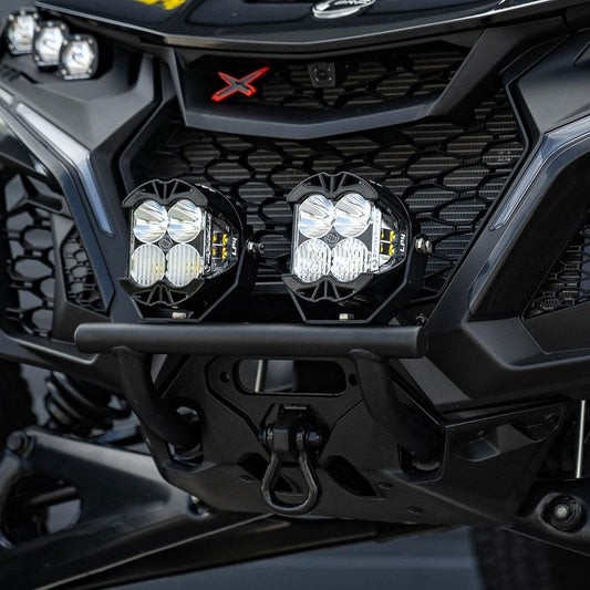 Baja Designs 2024+ Can-Am Maverick R LP4 Push Bar Bumper Kit - Clear 448220
