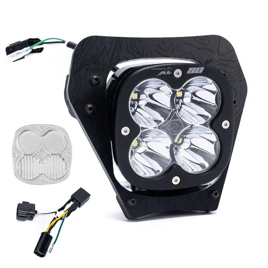 Baja Designs 2024 KTM 350 EXC-F/ 350 XW-F/ 450 XCF-W XL80 (D/C) Headlight Kit w/ Hi-Low Harness 677101