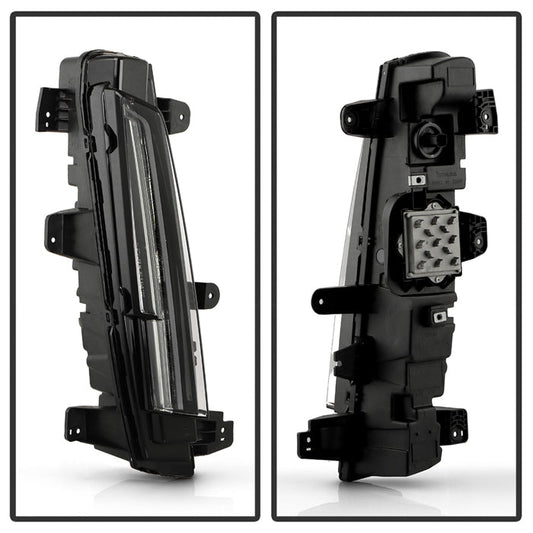 SPYDER xTune 21-24 Cadillac Escalade Front Full LED w/DRL - OE Right (FL-CAES21-LED-DRL-R) 9960406