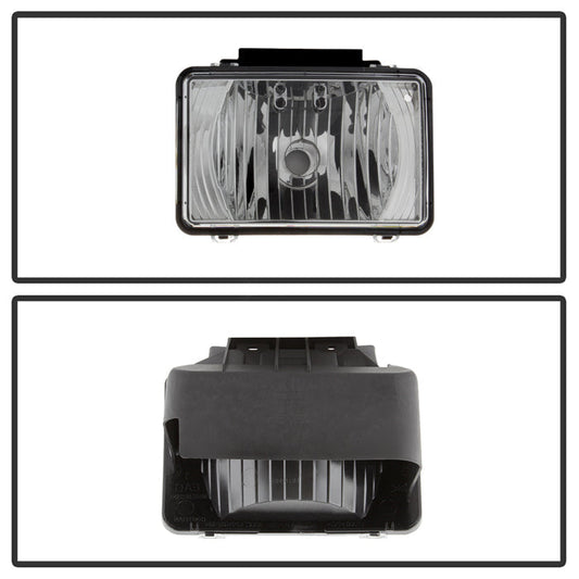 SPYDER xTune 04-12 Chevy Colorado (Not Xtreme Models) OEM Fog Lights - Chrome FL-CCOL04-C 9037139