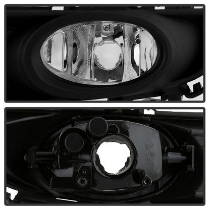 Spyder Mazda 3 07-08 4Dr OEM Fog Lights (Wont Fit Sports/Gt Or Htchback)w/swch Clear