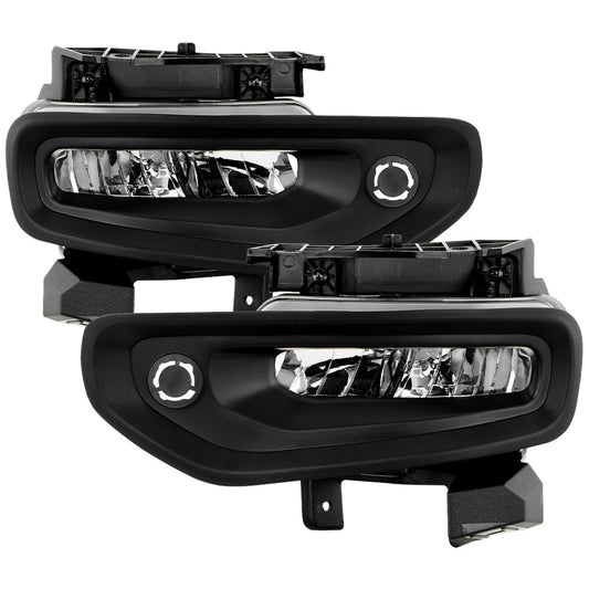 SPYDER 21-23 Dodge Ram 1500 TRX OEM Style LED Fog Lights w/ Switch (FL-DRTRX21-LED-C) 9054037