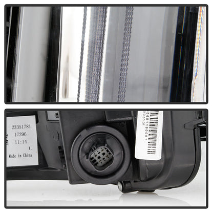xTune 18-19 Cadillac XTS LED DRL Switch Back w/ Signal Fog Lights w/Cover Chrome