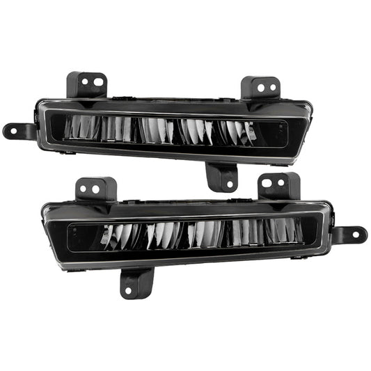 SPYDER Jeep Wagoneer 22-25 OEM Style Full Led Fog Lights W/ Switch- Sets FL-JWA22-LED-C 9055522