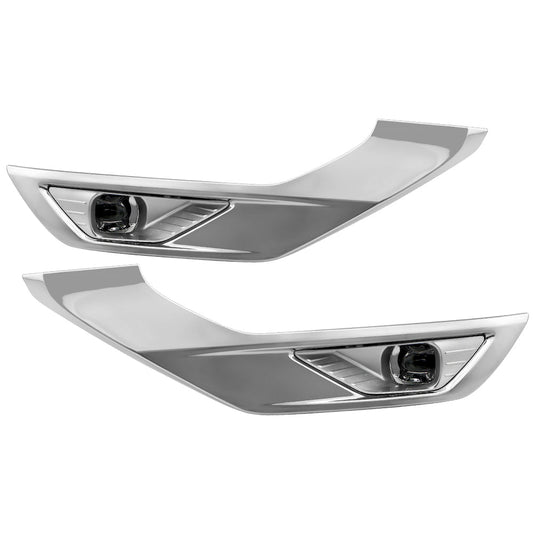 SPYDER 22-24 Mitsubishi Outlander OEM LED Fog Light w/ Switch - Clear (FL-MOUT22-LED-C) 9054242