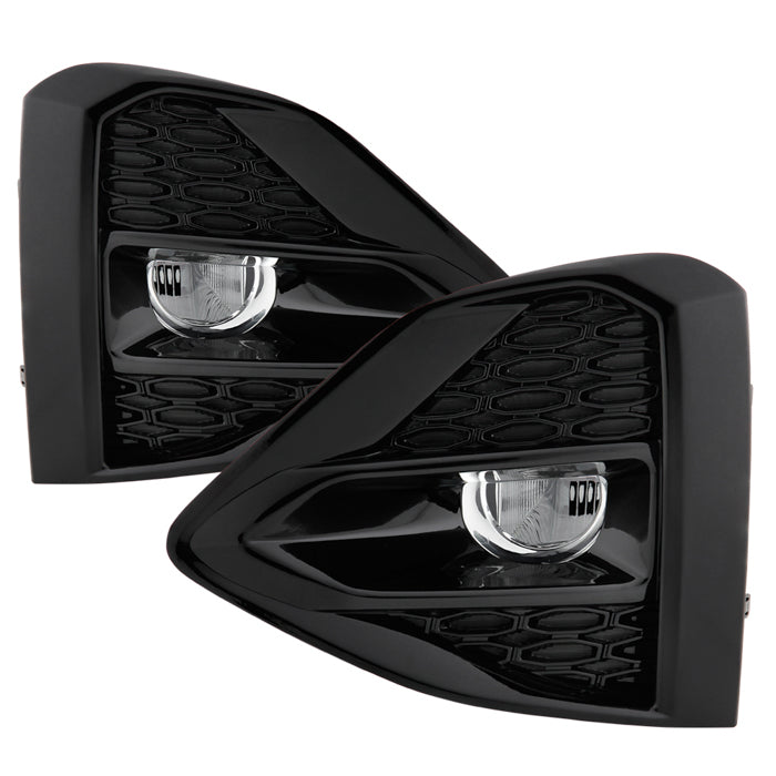 Spyder Nissan Maxima 09-21 OEM Full LED Fog Lights w/Switch Clear FL-NM2019-Led-C 5087096