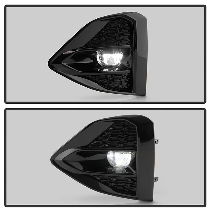 Spyder Nissan Maxima 09-21 OEM Full LED Fog Lights w/Switch Clear FL-NM2019-Led-C 5087096