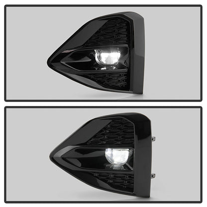 Spyder Nissan Maxima 09-21 OEM Full LED Fog Lights w/Switch Clear FL-NM2019-Led-C 5087096