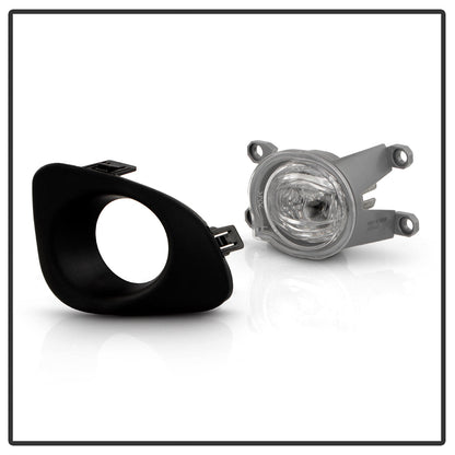 SPYDER 22-24 Toyota Corolla Cross Hyb OEM Full LED Fog Light w/ Switch - Clear (FL-TCOC22-H-LED-C) 9054273