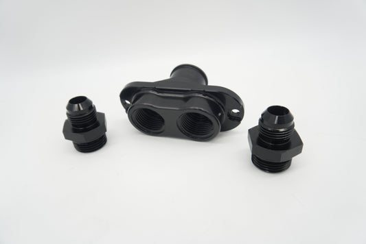 ASE Outlaw Catch Can Firewall Plate Bulkhead