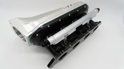 ASE H22 H Series Billet Intake Manifold Black Silver