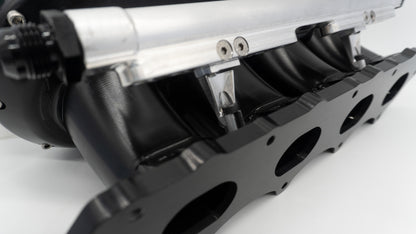 ASE H22 H Series Billet Intake Manifold Black Silver