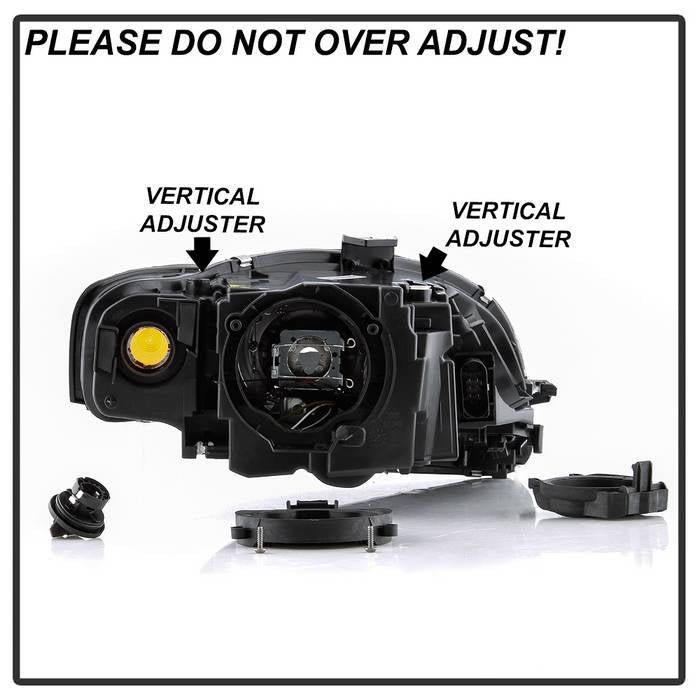 xTune 06-08 Audi A4/S4 Halo Xenon HID Models Only OEM Style Headlights