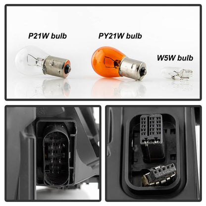 xTune 06-08 Audi A4/S4 Halo Xenon HID Models Only OEM Style Headlights