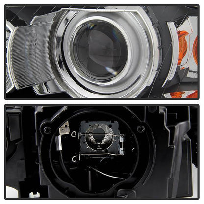 SPYDER XTune 06-08 Audi A4/S4 Halo Xenon HID Models Driver side headlight HD-JH-AA406-HID-L 9045714