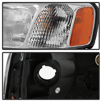 SPYDER Xtune Acura Tl 1999-2001 OEM Style Headlights Chrome HD-JH-ATL99-AM-C 9029530