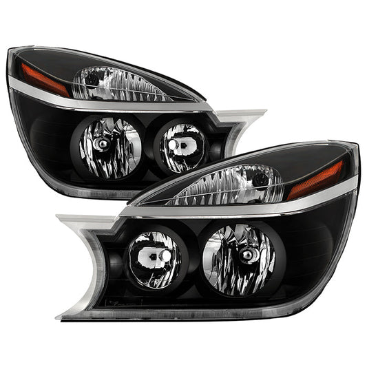 SPYDER Xtune Buick RendezvoUS 04-05 Crystal Headlights Black HD-JH-BRE04-AM-BK 9023774