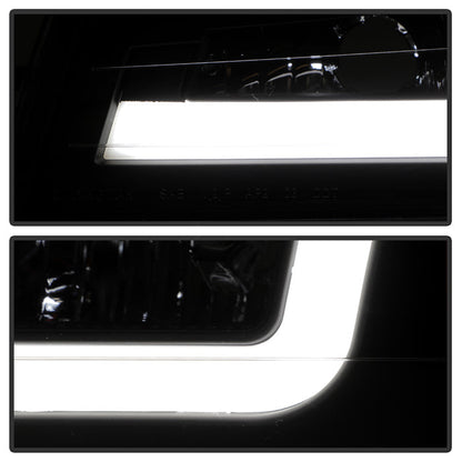 SPYDER xTune 04-12 Chevy Colorado Light Bar Headlights w/Bumper Lights - Black (HD-JH-CCOL04-LB-BK) 9050626