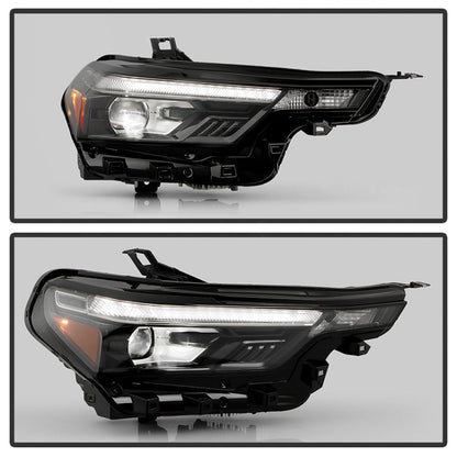 SPYDER xTune 23-25 Chevy Colorado LED Beam Headlight w/Halogen Signal - OE Right (HD-JH-CCOL23-LED-OE-R) 9960260