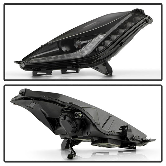 SPYDER xTune 14-18 Chevy Corvette Xenon HID LED DRL Headlight - OE Left (HD-JH-CCORV14-HID-OE-L) 9960161