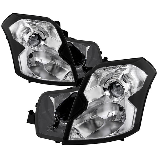 SPYDER Xtune Cadillac Cts 03-07 Crystal Headlights Halogen Model Only Chrome HD-JH-CCTS03-C 9023804