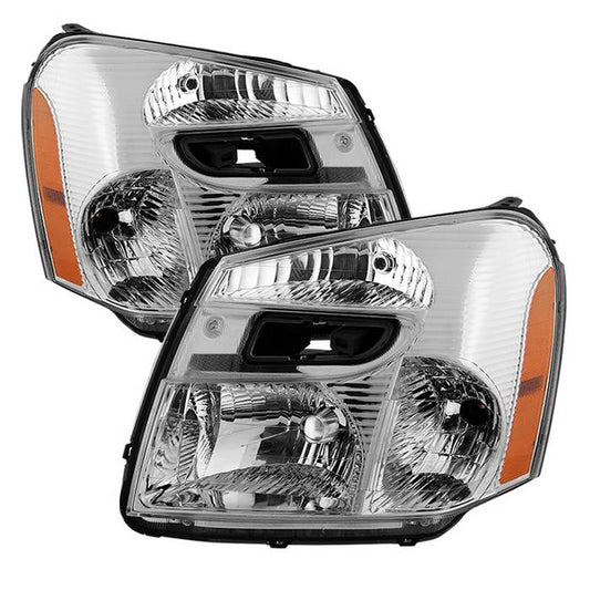 SPYDER Xtune Chevy Equinox 05-09 OEM Style Headlights Chrome HD-JH-CEQ05-AM-C 9031014