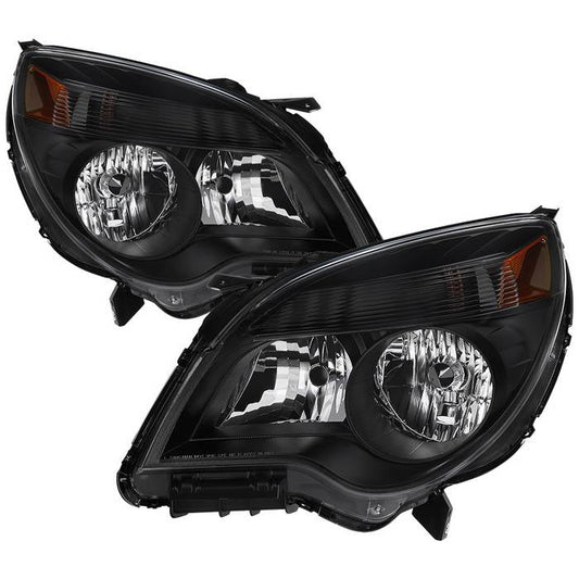 SPYDER xTune 10-15 Chevrolet Equinox LS/LT (Excl LTZ Models) OEM Headlights - Black (HD-JH-CEQ10-NP-AM-BK) 9039577