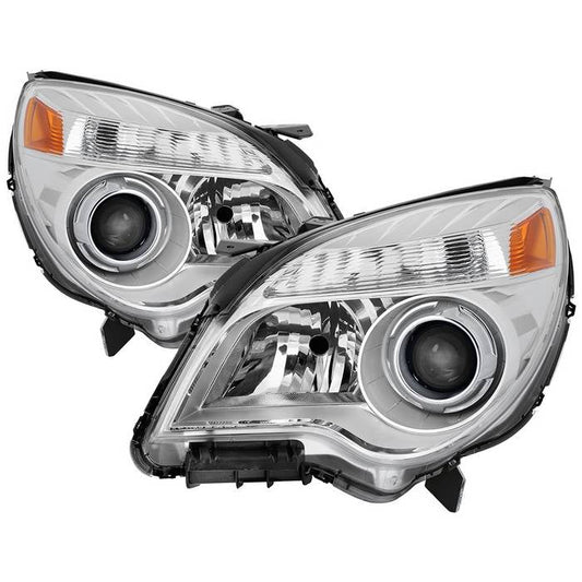 SPYDER xTune 10-13 Chevrolet Equinox LTZ OEM Style Halogen Headlights - Chrome (HD-JH-CEQ10-OE-AM-C) 9037818