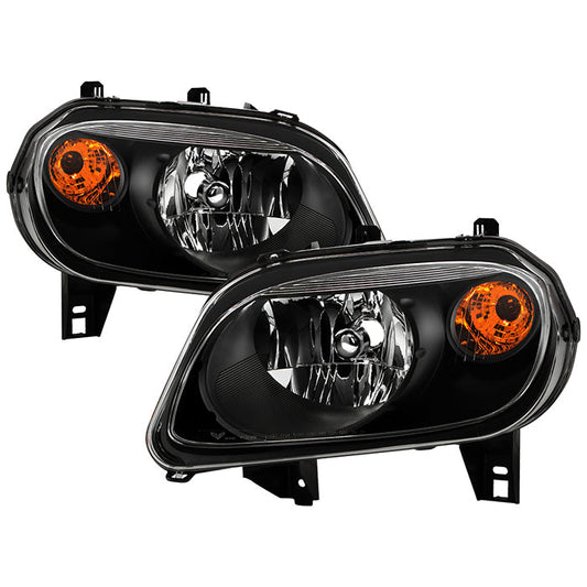 SPYDER Xtune Chevy Hhr 2006-2011 Crystal Headlights Black HD-JH-CHHR06-BK 9023828