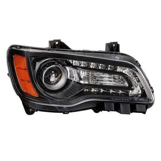 SPYDER xTune 11-14 Chrysler 300 Passenger Side Halogen Headlight w/Bezel - OEM Left (HD-JH-CHR30011-OEBK-R) 9037832