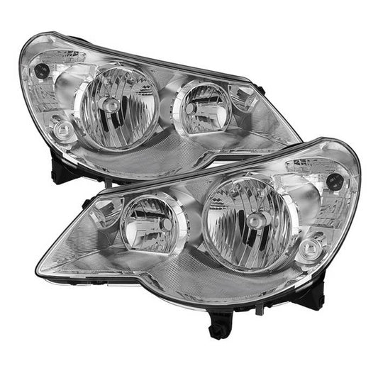 SPYDER Xtune Chrysler Sebring 07-10 OEM Style Headlights Chrome HD-JH-CHRSE07-C 9029653