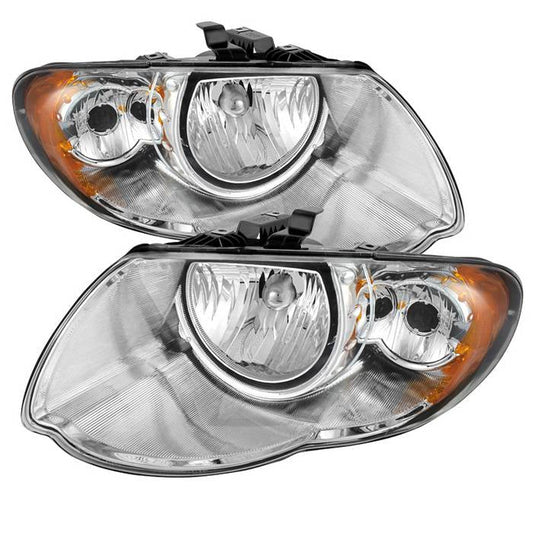 SPYDER Xtune Chrysler Town & Country 05-07 Crystal Headlights Chrome HD-JH-CHRTC05-AM-C 9025280