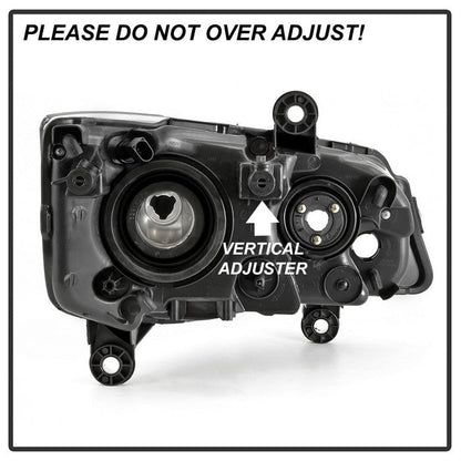 SPYDER xTune 11-17 Dodge Grand Caravan OEM Style Headlights - Chrome (HD-JH-CHRTC08-AM-C) 9042508