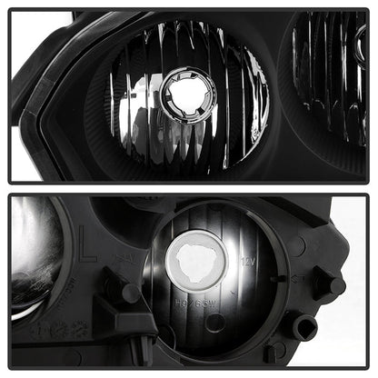 SPYDER Xtune Chevy Malibu 04-08 Crystal Headlights Black HD-JH-CMA04-AM-BK 9026454